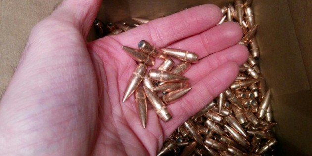 Differently sized M80 surplus projectiles Differently sized M80 surplus projectiles