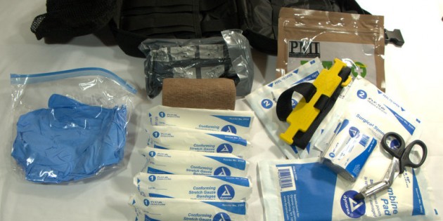 My different gun shot wound trauma kits My different gun shot wound trauma kits