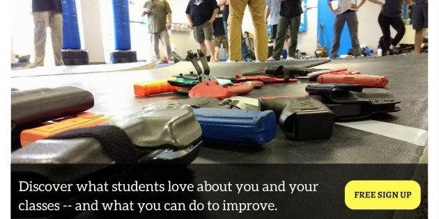 Announcing Instructor Feedback, a Free Way to Survey Students of Personal Safety Classes Announcing Instructor Feedback, a Free Way to Survey Students of Personal Safety Classes