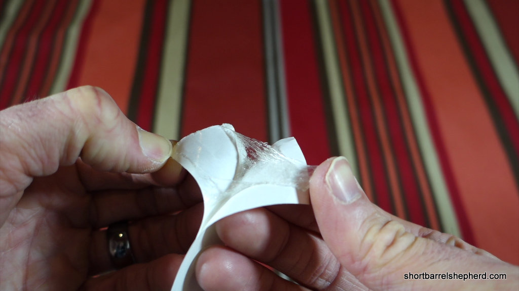 Aleene’s Fabric Fusion Adhesive Sheets Tape Review Short Barrel Shepherd